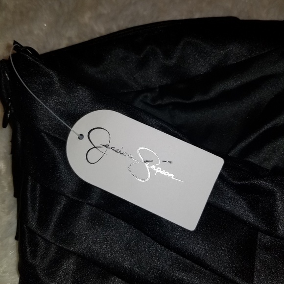 Jessica Simpson black strapless dress. - Picture 6 of 8